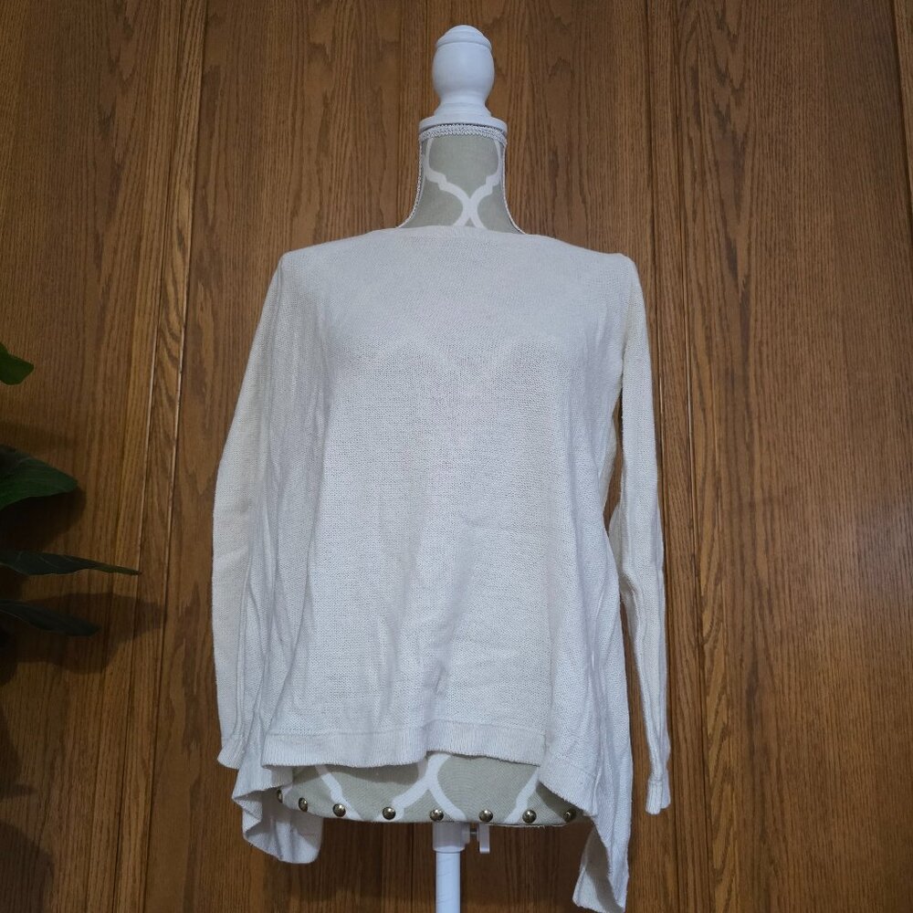 Lightweight Knit Open Back Sweater